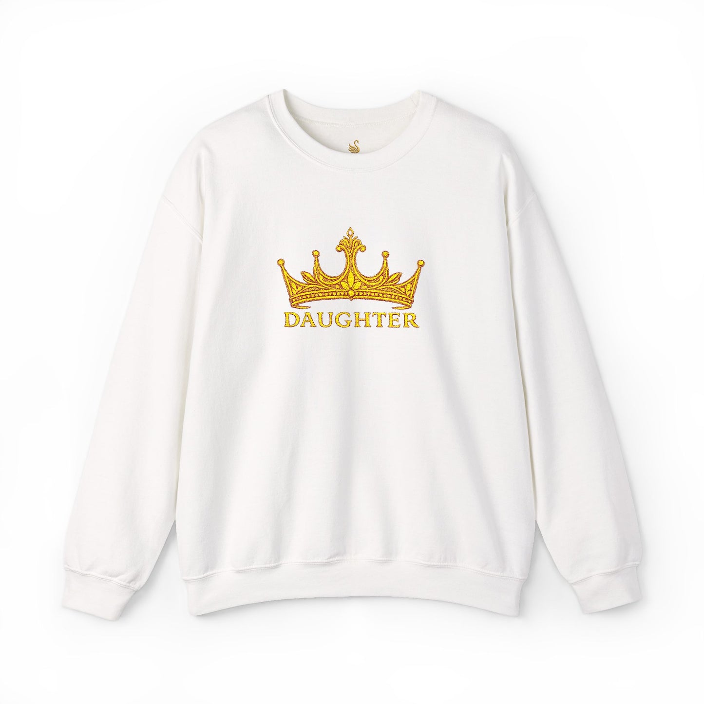 Daughter Crown Embroidered Sweatshirt