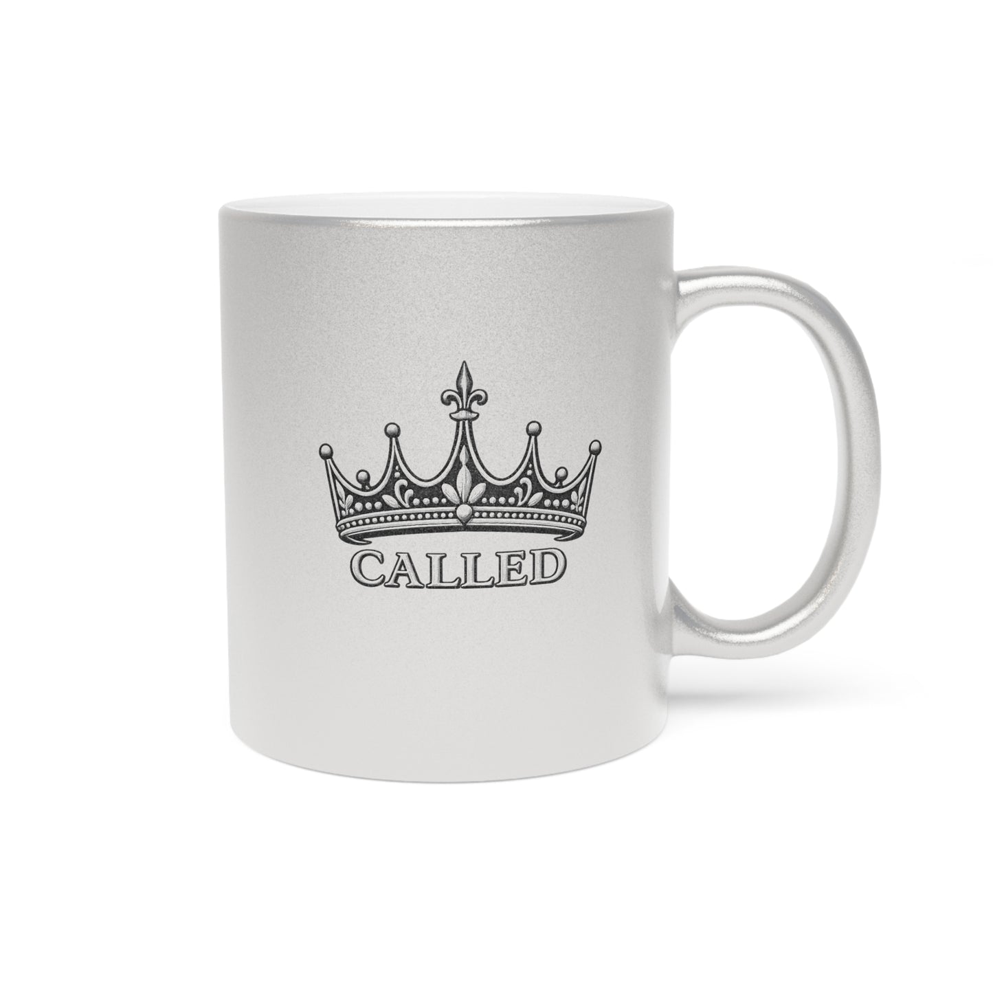 Called Crown Metallic Mug (Silver\Gold)