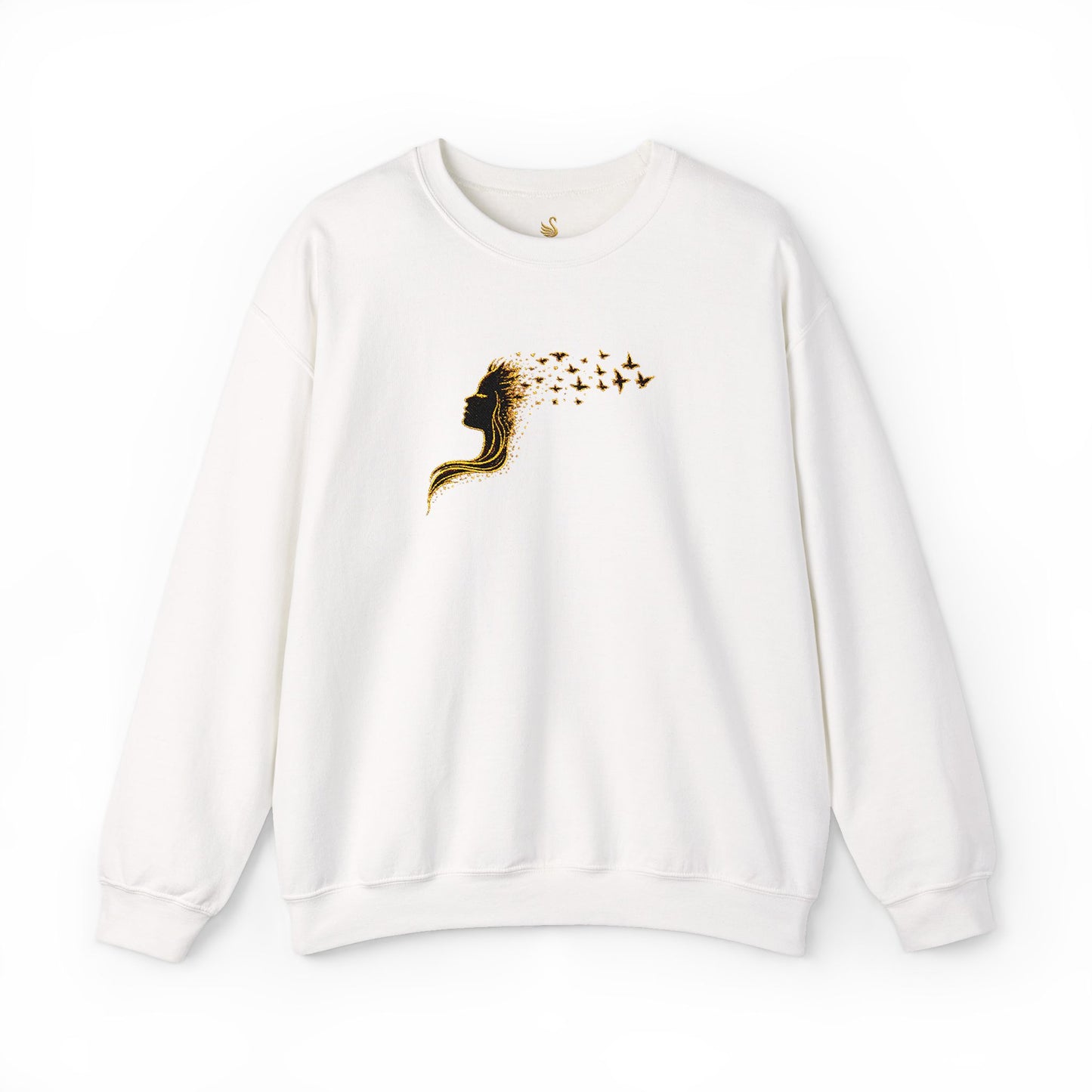 Her Flight Embroidered Sweatshirt