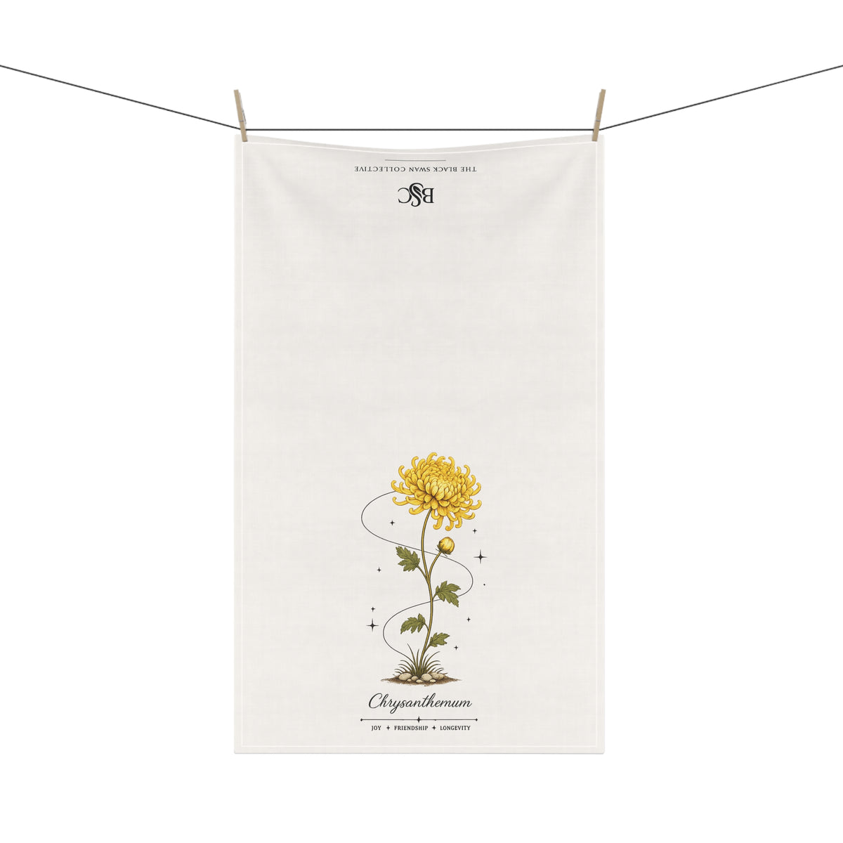 Chrysanthemum Tea Towels (cotton)