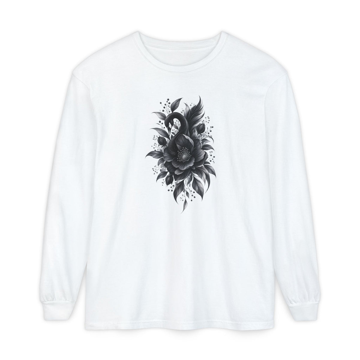 Dark Bloom Long Sleeve T-Shirt