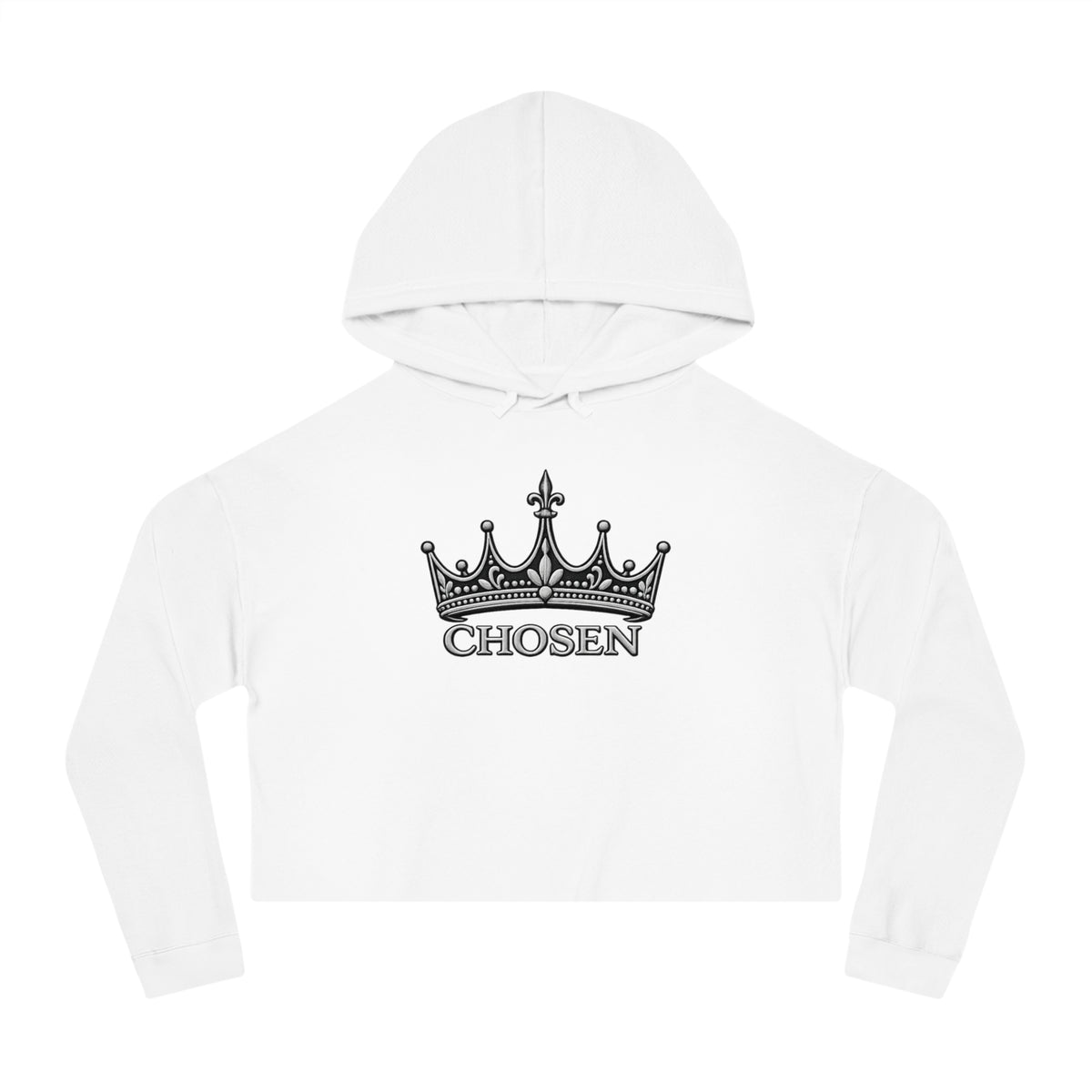 Chosen Crown Cropped Hooded Sweatshirt