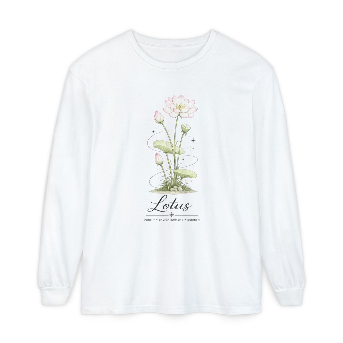 Lotus Long Sleeve T-Shirt