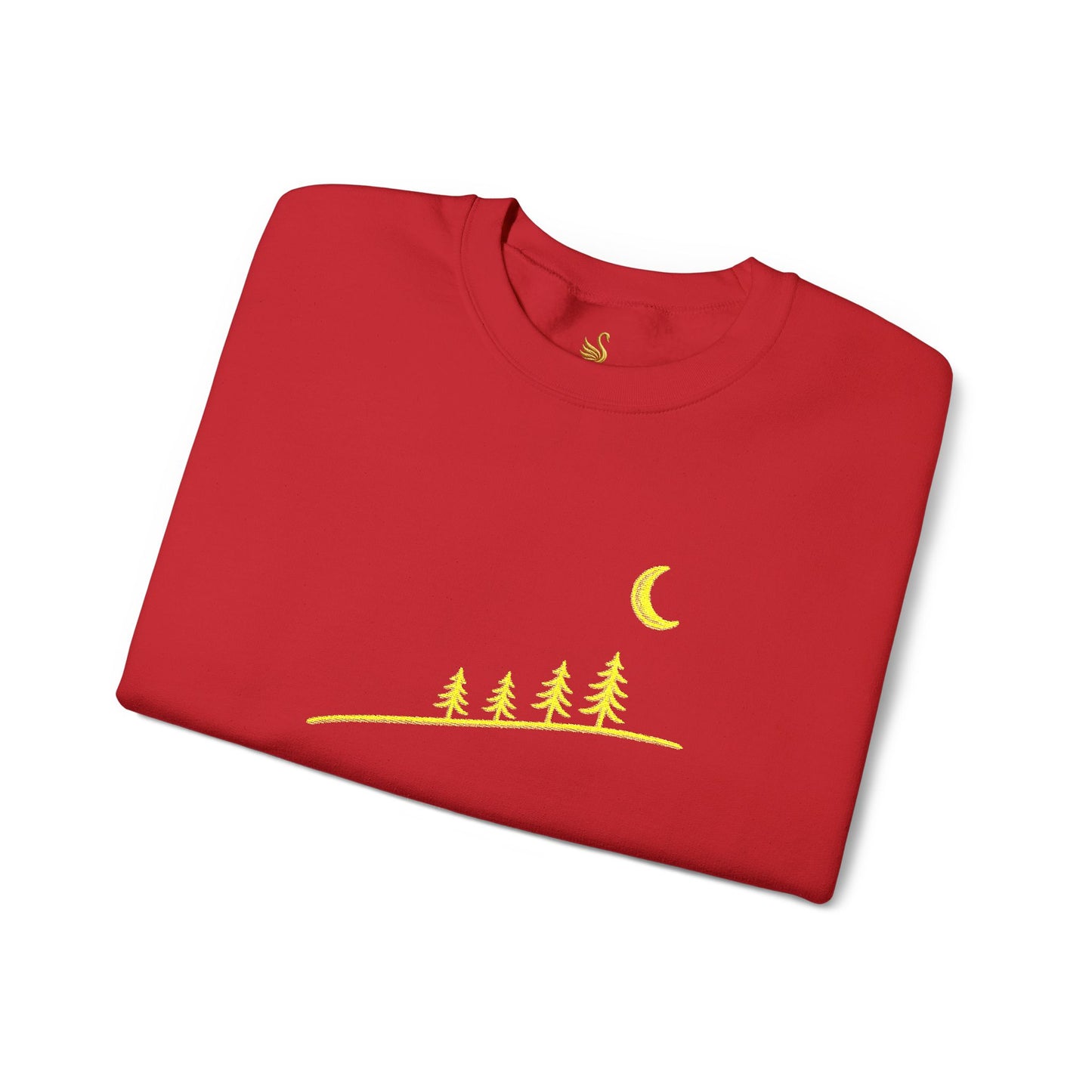 Moonlit Slope Embroidered Sweatshirt