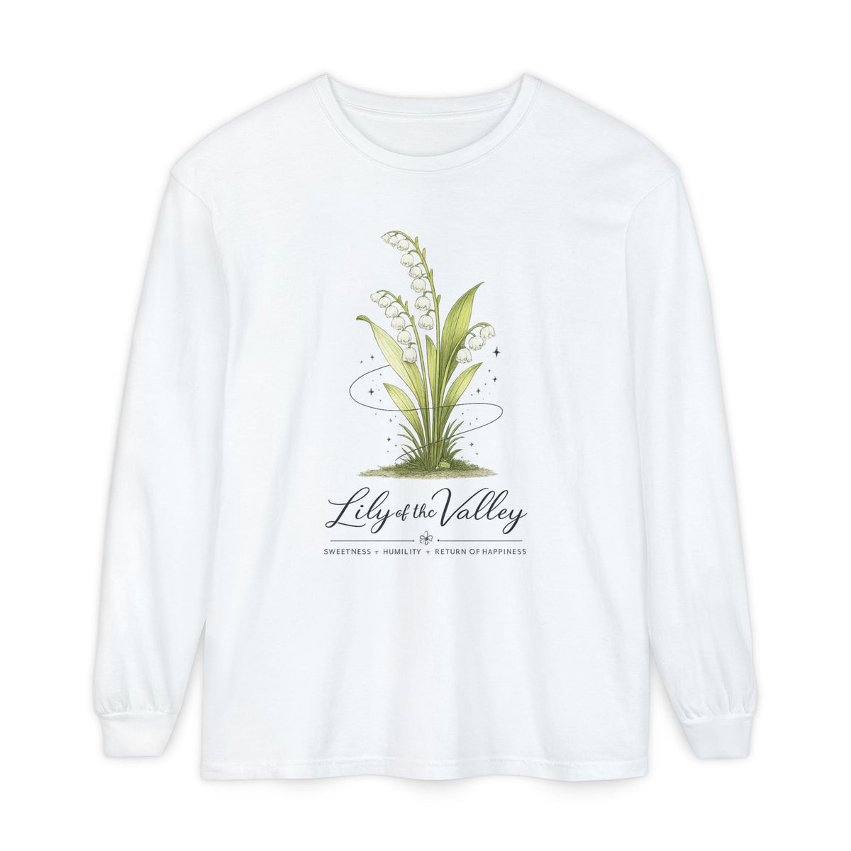 Lily of the Valley Long Sleeve T-Shirt