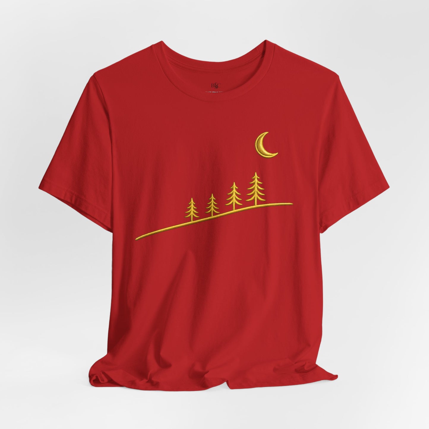 Moonlit Slope Embroidered