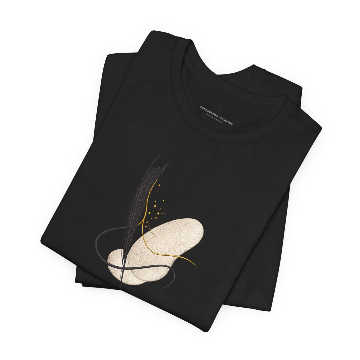Contrast Embroidered