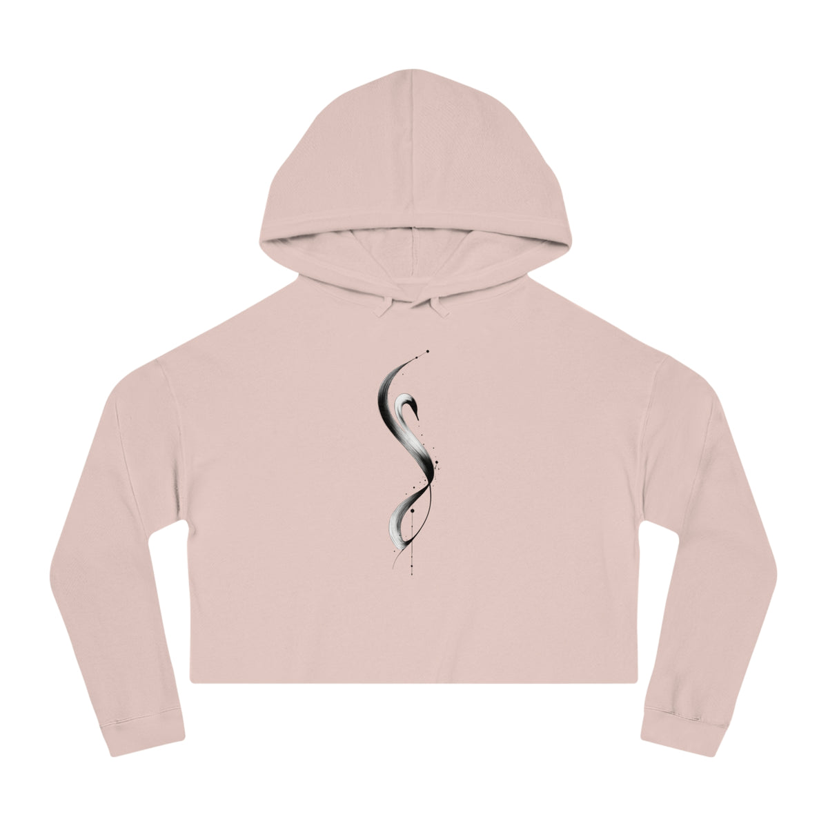 Stillness Cropped Hooded Sweatshirt