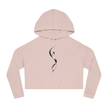 Stillness Cropped Hooded Sweatshirt