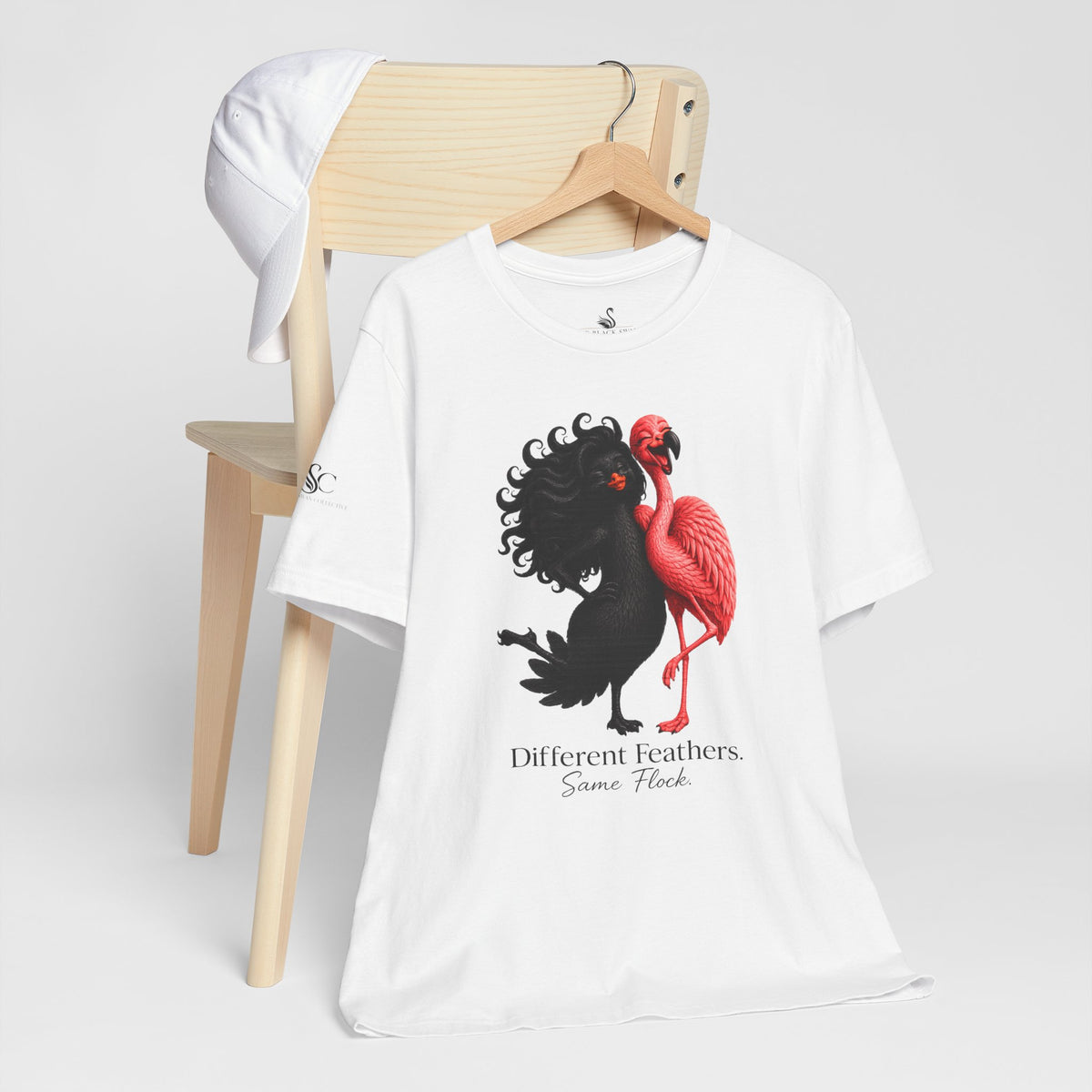 Different Feathers. Same Flock T-Shirt