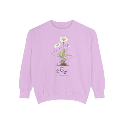 April Birth Flower Sweatshirt