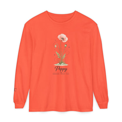 Poppy Long Sleeve T-Shirt