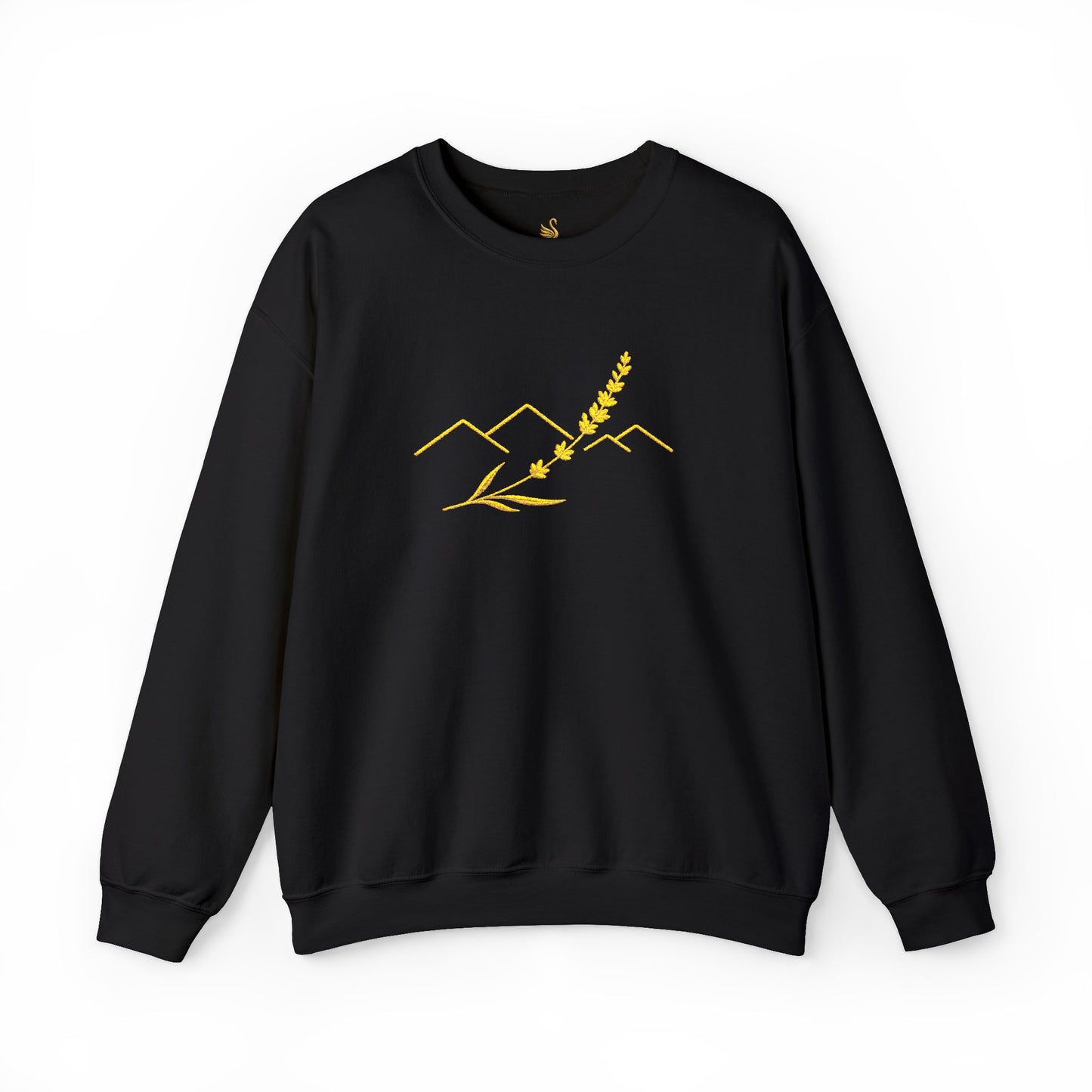 Lavender Ridge Embroidered Sweatshirt