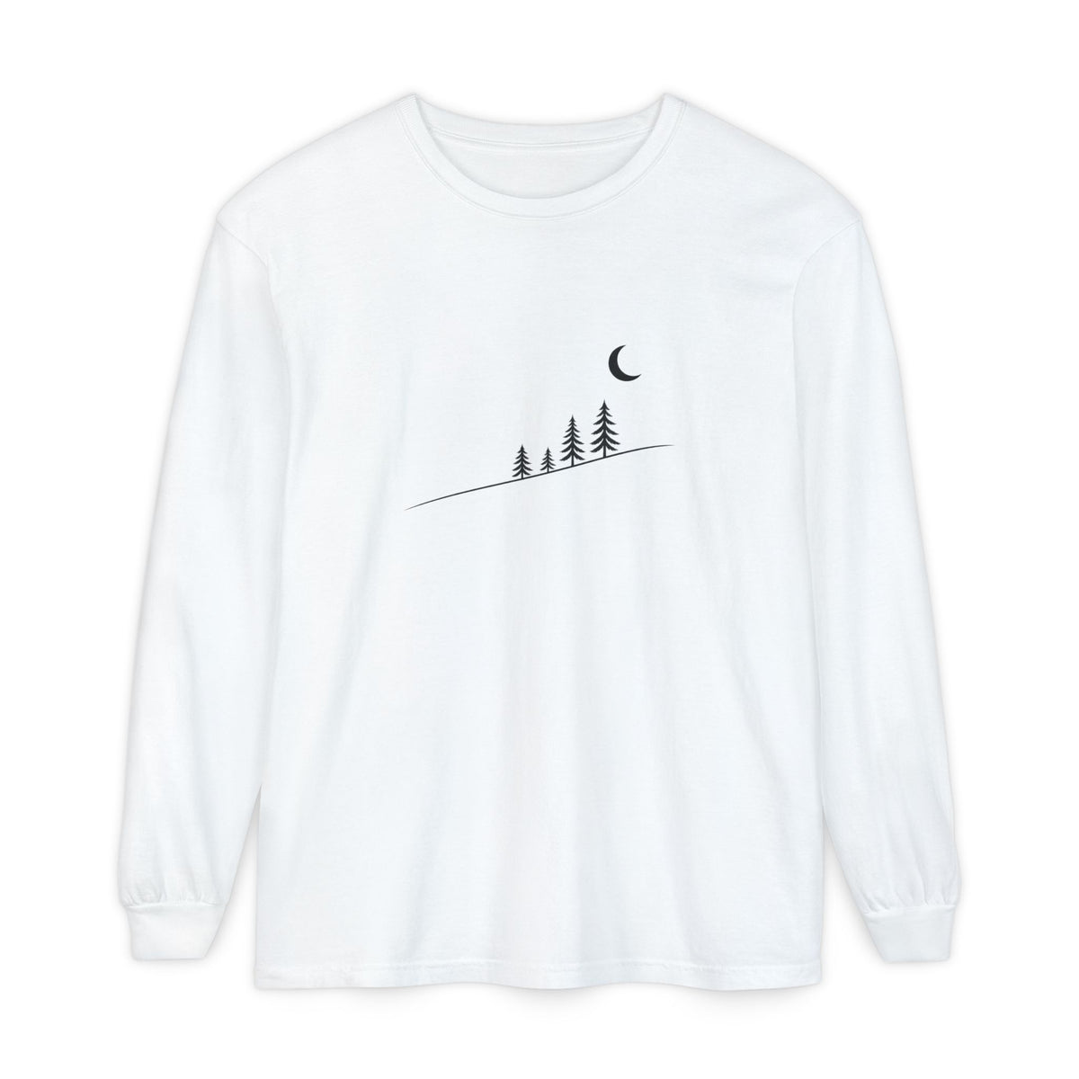 Moonlit Slope Long Sleeve T-Shirt