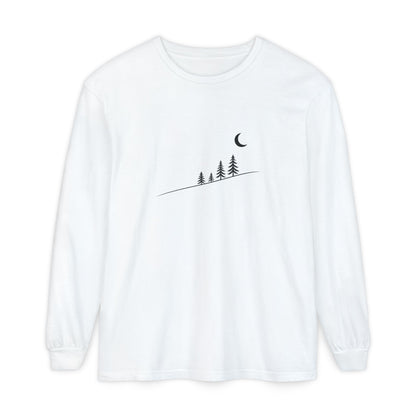 Moonlit Slope Long Sleeve T-Shirt