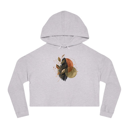 Wildly Grounded Cropped Hooded Sweatshirt