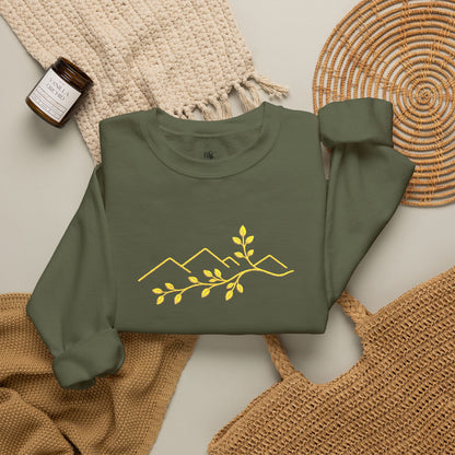 Aspen Grace Embroidered Sweatshirt