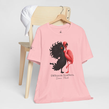 Different Feathers. Same Flock T-Shirt