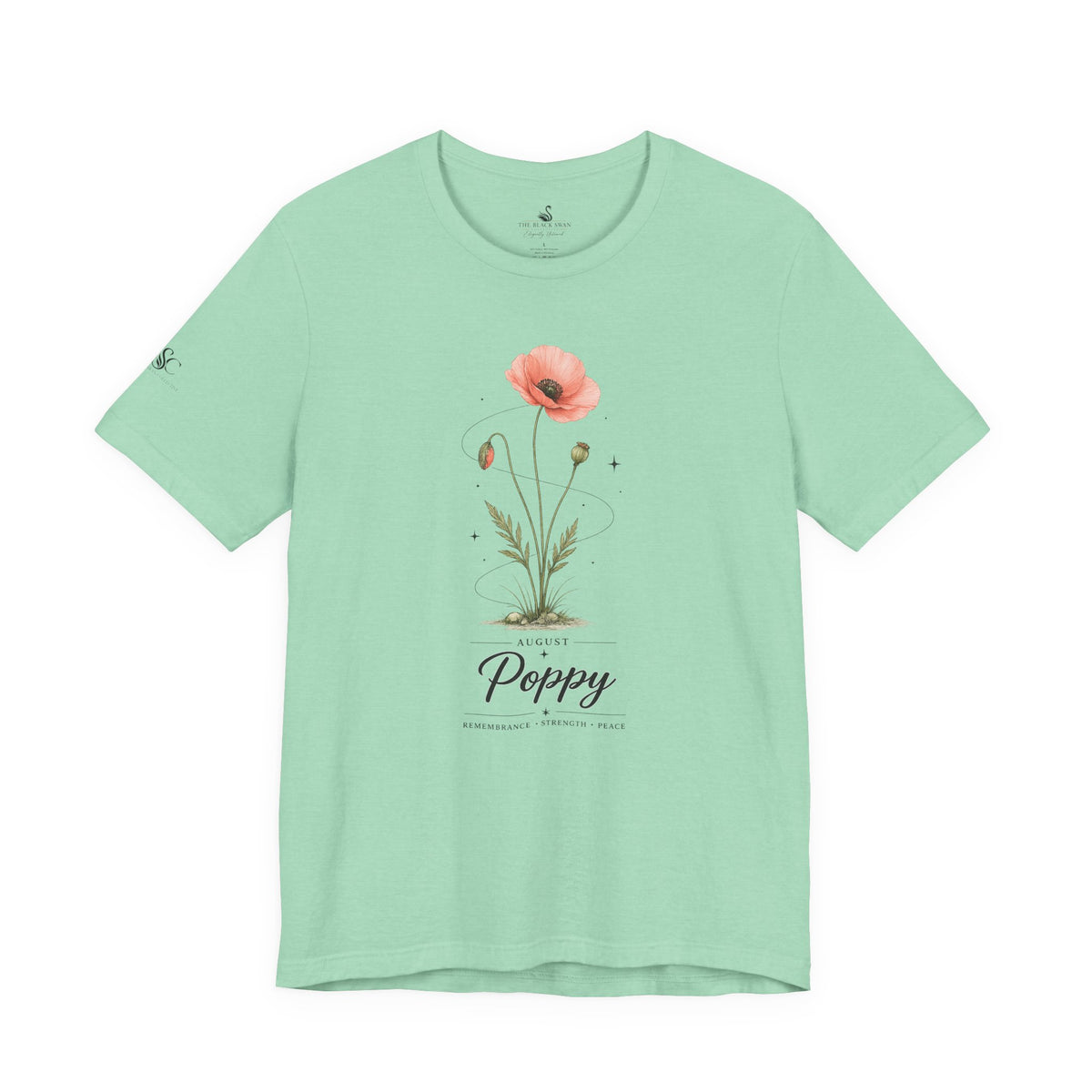 August Birth Flower T-Shirt