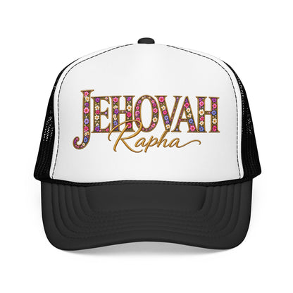 Jehovah Rapha Foam Trucker Hat