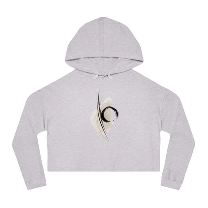 Aligned Cropped Hooded Sweatshirt