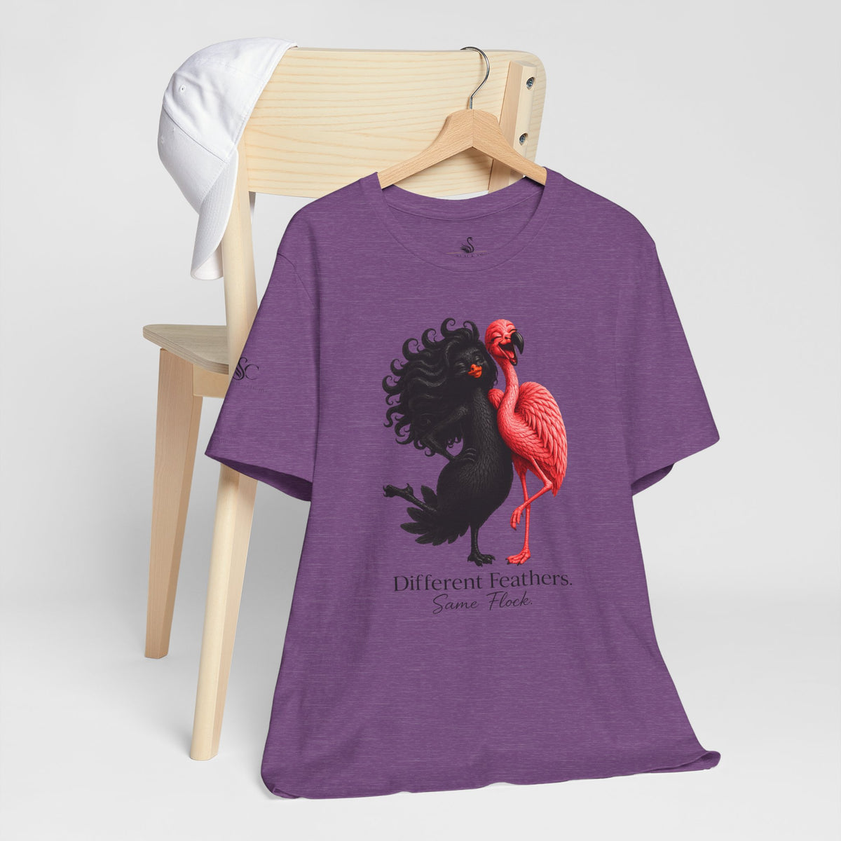 Different Feathers. Same Flock T-Shirt