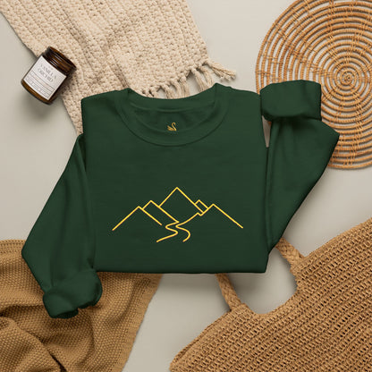 Valley Majesty Embroidered Sweatshirt