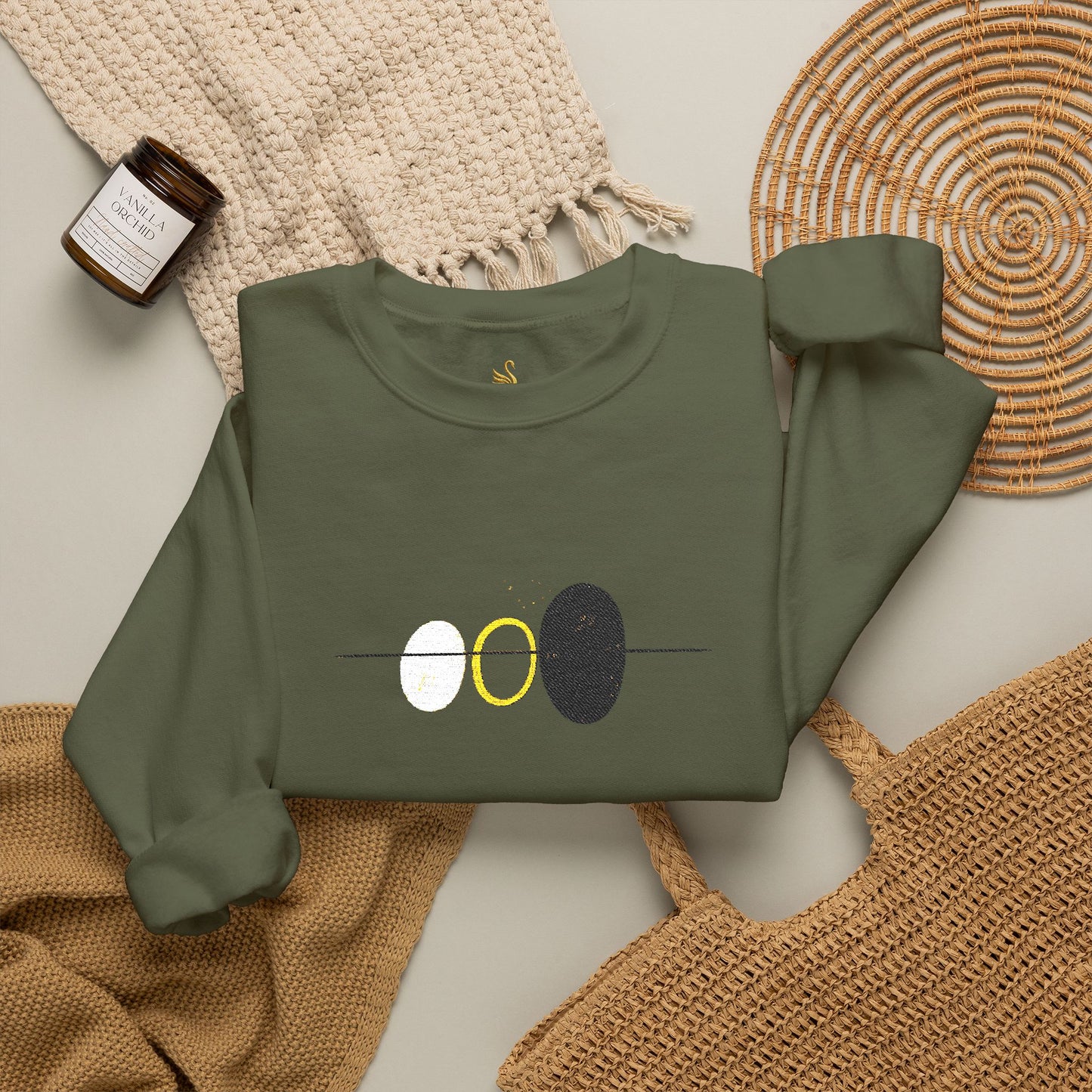 Balance Embroidered Sweatshirt