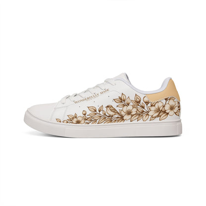 Wonderfully Made Women's Low-Top Leather Sneakers