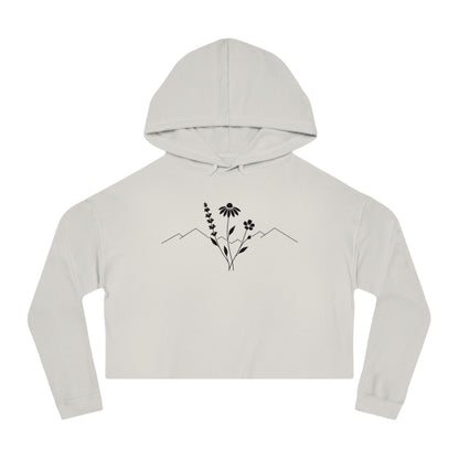 Wildflower Horizon Cropped Hooded Sweatshirt