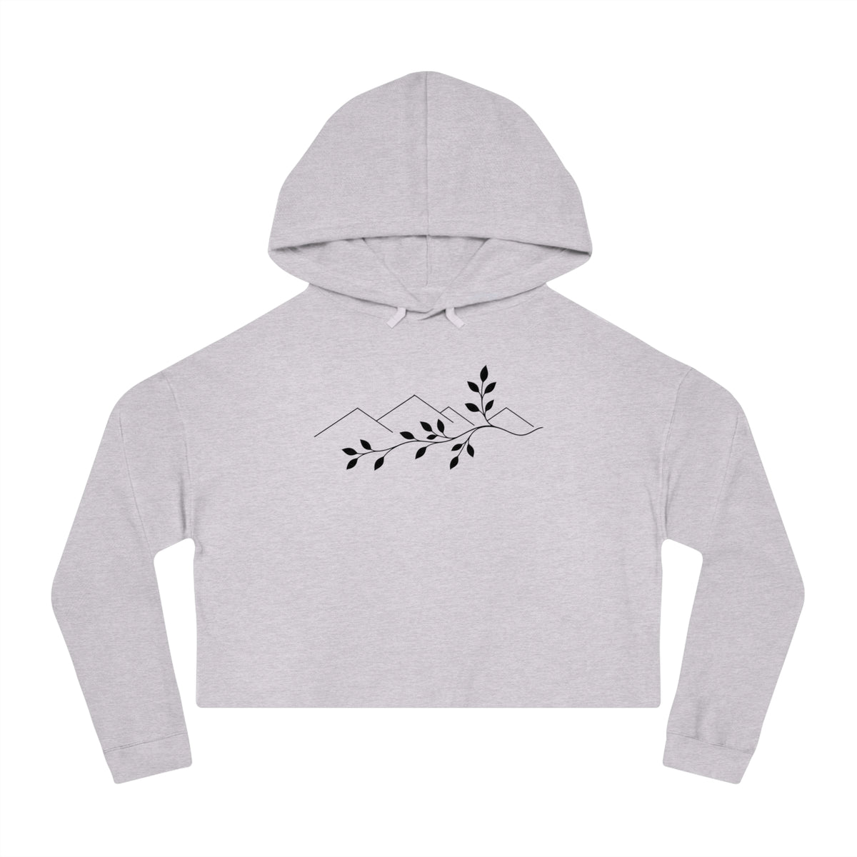 Aspen Grace Cropped Hooded Sweatshirt