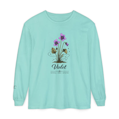 Violet Long Sleeve T-Shirt