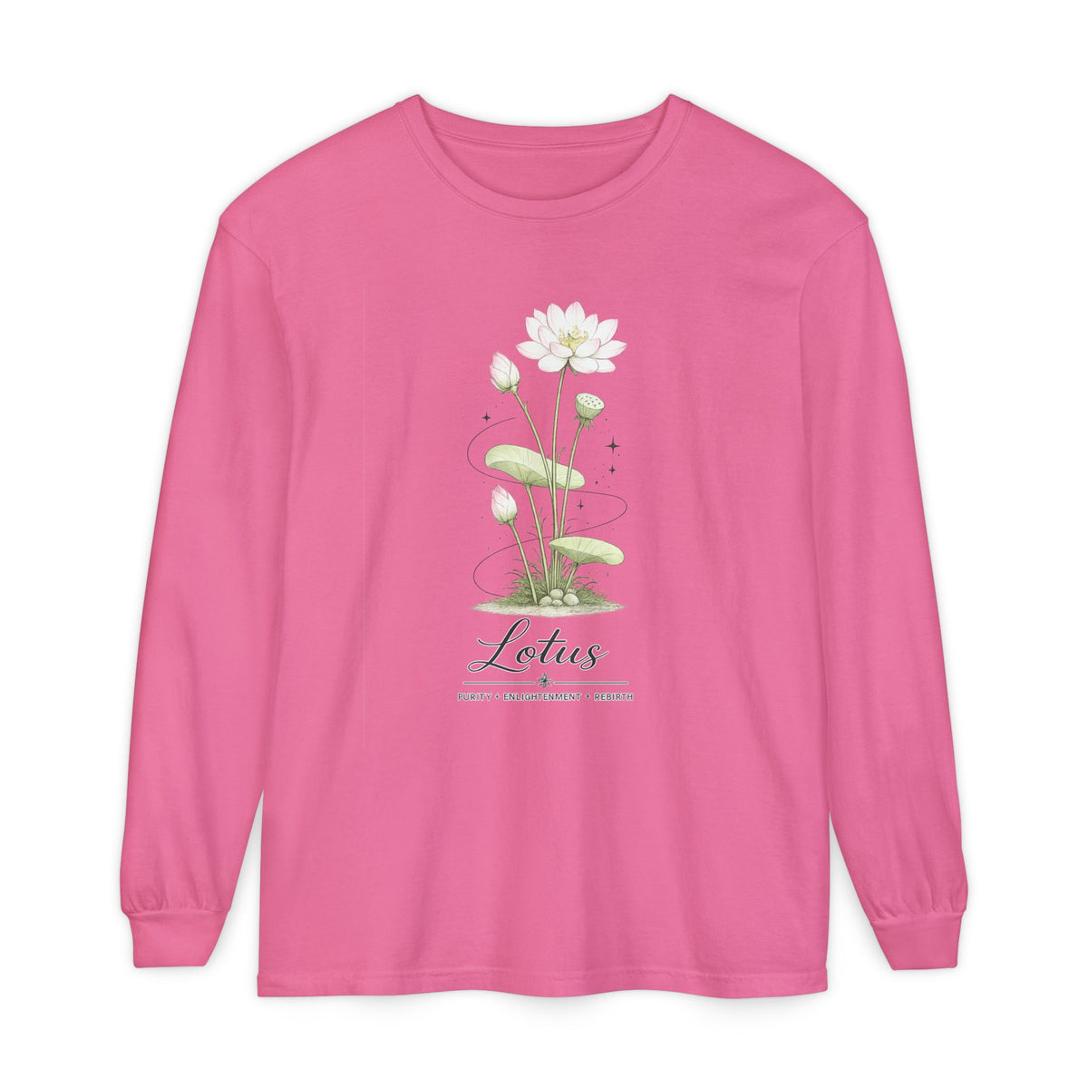 Lotus Long Sleeve T-Shirt