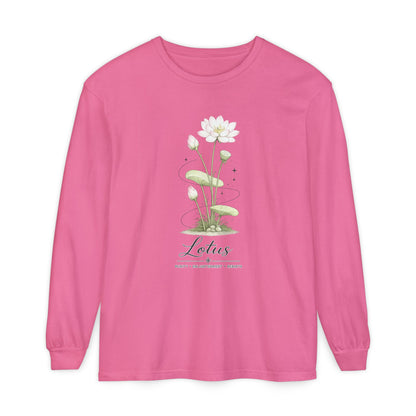 Lotus Long Sleeve T-Shirt