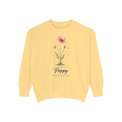 August Birth Flower Sweatshirt