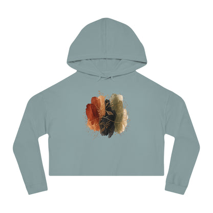 Art of Becoming Cropped Hooded Sweatshirt