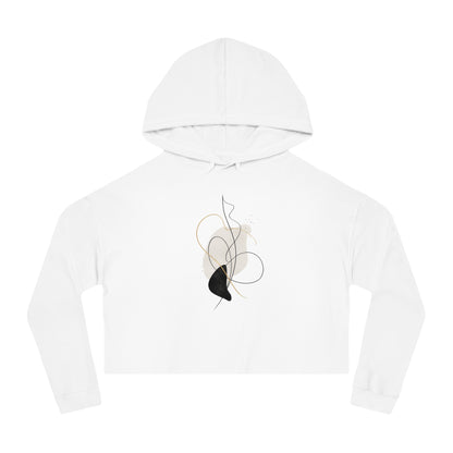 Essence Cropped Hooded Sweatshirt