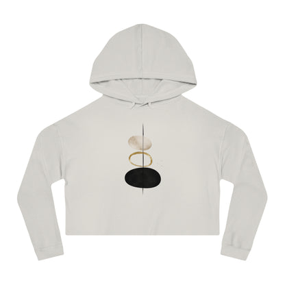 Balance Cropped Hooded Sweatshirt