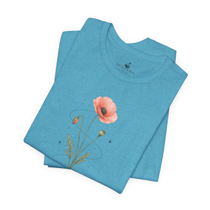 August Birth Flower T-Shirt