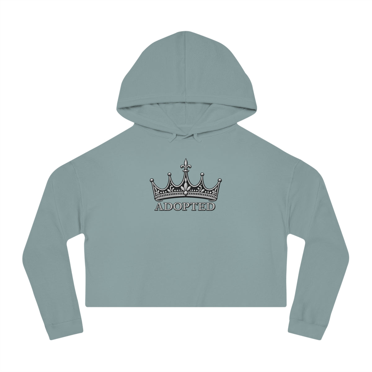 Adopted Crown Cropped Hooded Sweatshirt
