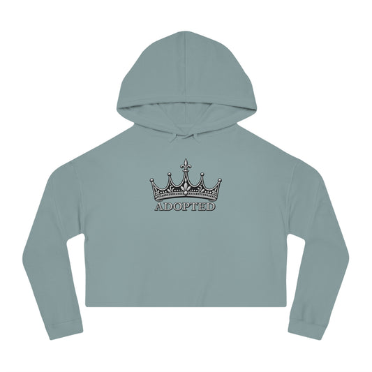 Adopted Crown Cropped Hooded Sweatshirt
