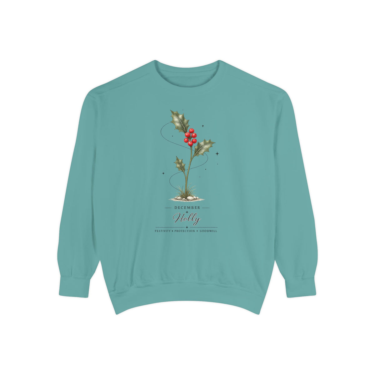 December Birth Flower Sweatshirt