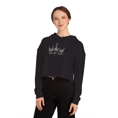 Adopted Crown Cropped Hooded Sweatshirt