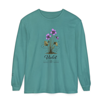 Violet Long Sleeve T-Shirt