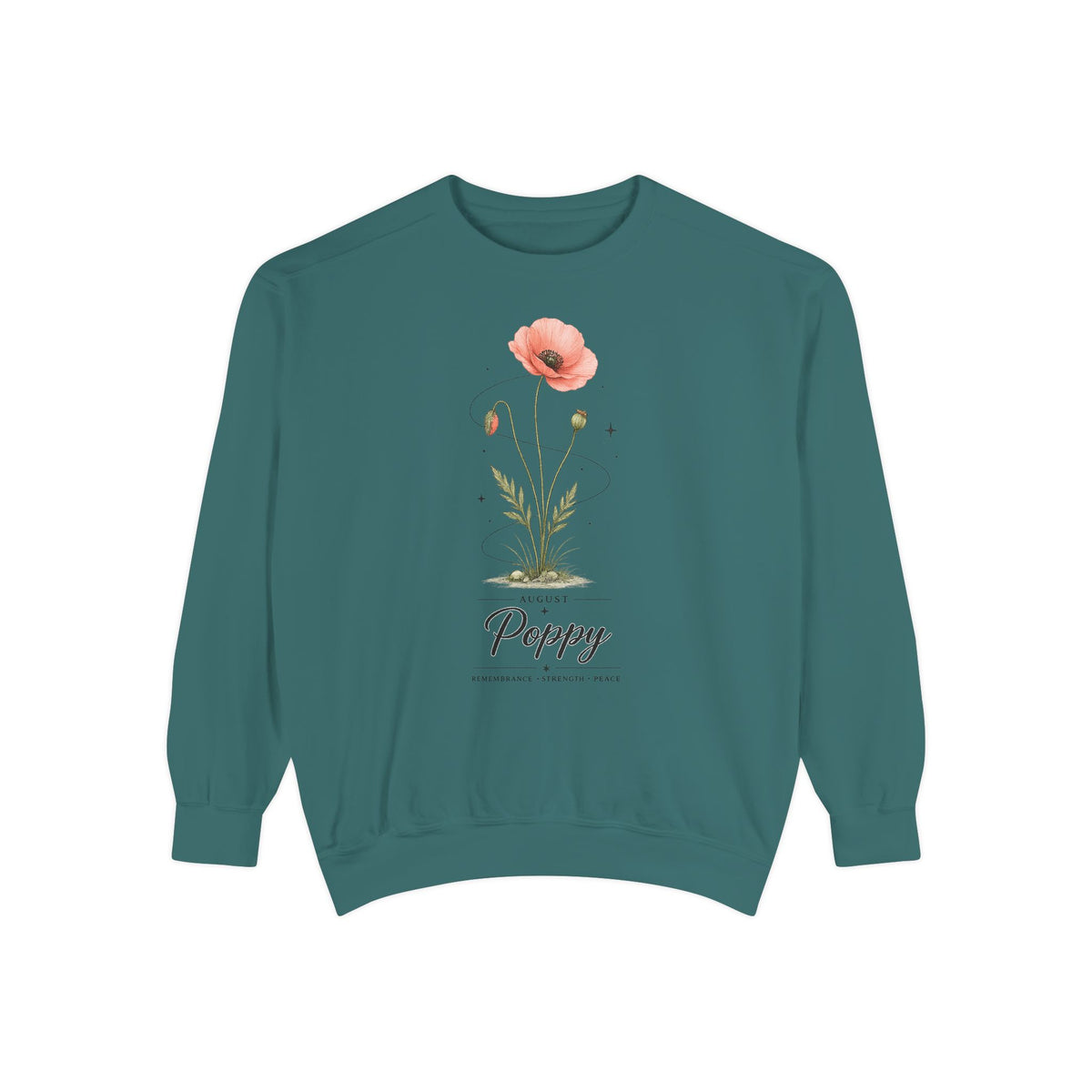 August Birth Flower Sweatshirt