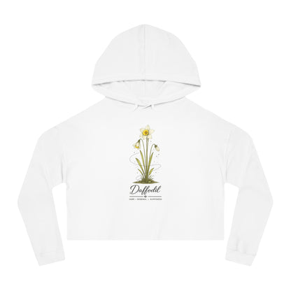 Daffodil Cropped Hooded Sweatshirt