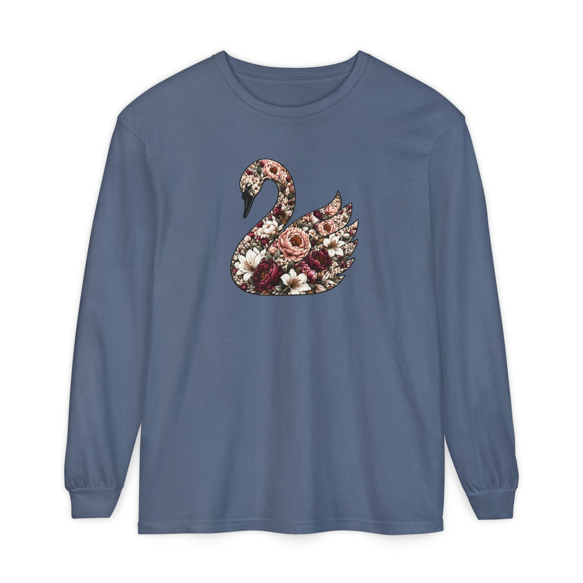 Peony and Plumage Long Sleeve T-Shirt