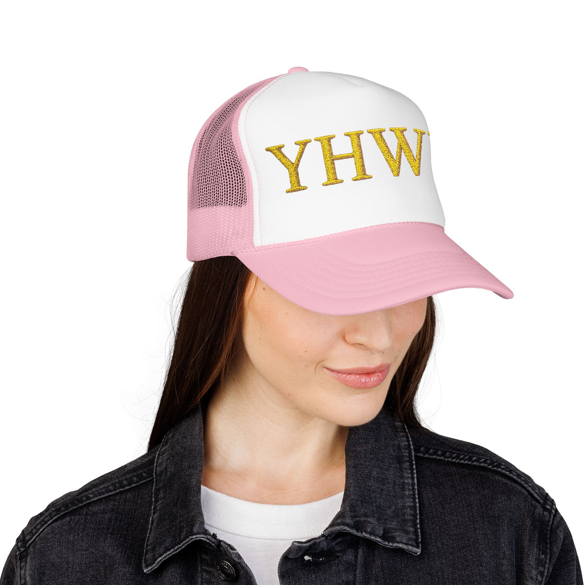 YHWH Embroidered Foam Trucker Hat