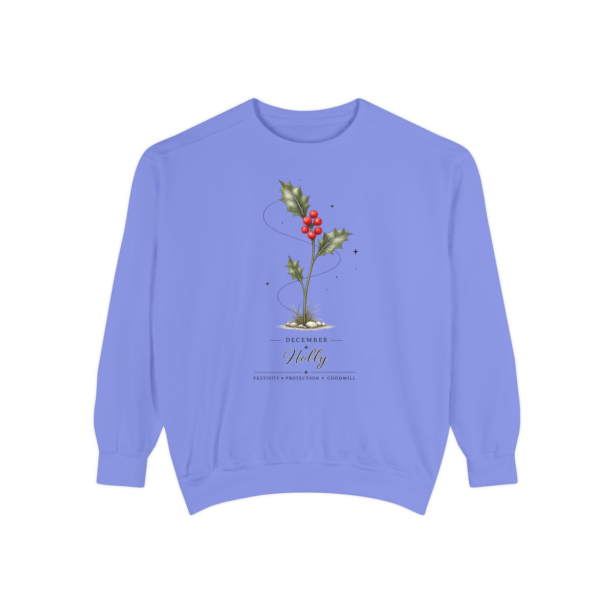 December Birth Flower Sweatshirt