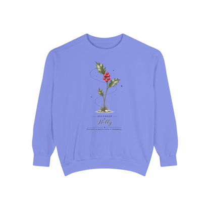 December Birth Flower Sweatshirt